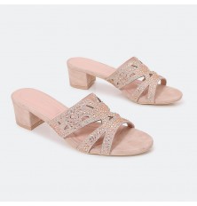 ZXQ1630 نعال كعب أنيق ذو...