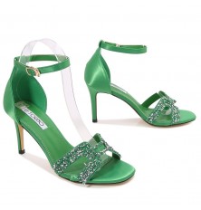 Women's strappy stilettos...