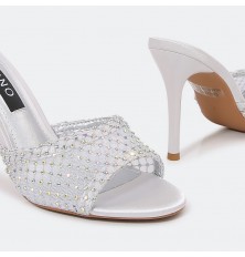 QXQ1674 Sandals with sequins