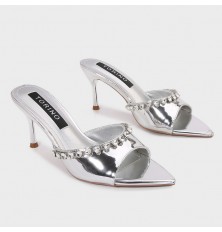 QXQ1847 Open-toed Stiletto...