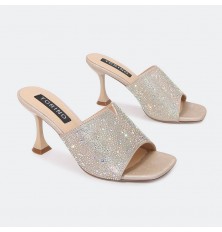 HXQH5 نعال ذو كعب متوسط...