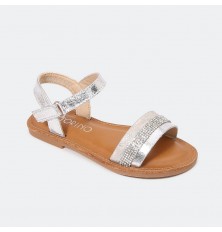 slide sandal from leather...