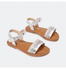 slide sandal from leather...