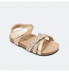 sandal with bright spike...