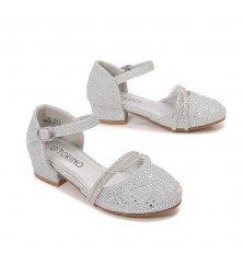 حذاء ماري جين بكعب مزين...