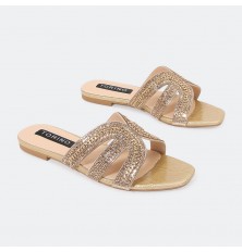 HX209 نعال مسطح فخم ذو جودة...