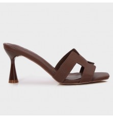 QXQ1943 Trendy Heeled Slippers