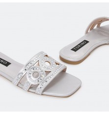 ZX2647 نعال مسطح ذو مقدمة...