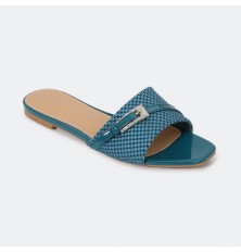 HX223 Flat slippers with...