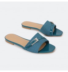 HX223 Flat slippers with...