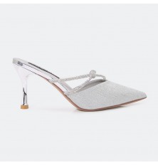 HXQ453 Mid-heeled slippers...