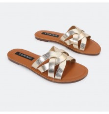 ZX2737 Patent leather flat...