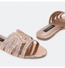 ZX2714 نعال فلات بتصميم...