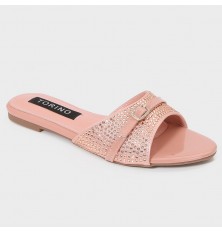 ZX2819 Stylish Strass Flat...