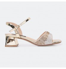 HSQG12 Shiny sandals with...