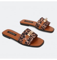 ZX2744 Square Toe Snakeskin...