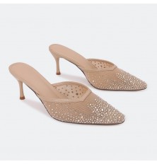 QXQB26 closed toe tulle...