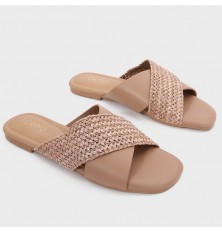 OX2793 Woven Design Flat Soles
