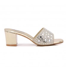 نعال بمقدمة مربعة للمناسبات...