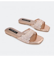 ZX2926 Flat slippers with a...