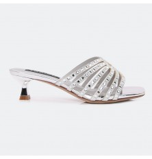 HXQG30 نعال كعب لامع ذو...