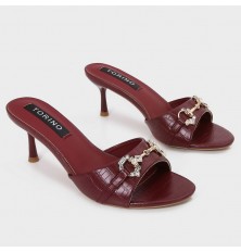 QXQ1834 Heeled slippers...