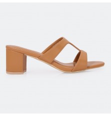 ZXQ1903 wide heel slippers