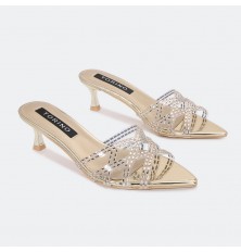 ZXQ2018 نعال كعب ذو مقدمة...