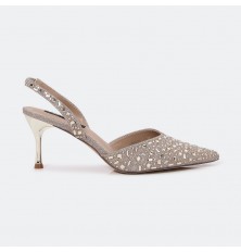 QSQB32 Strass Pointed-toe...