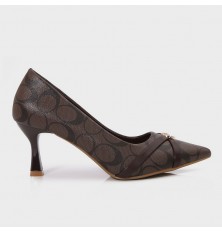 OSQ121 Heel Shoes with a...