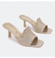 ZXQ1724 Strass studded heel...