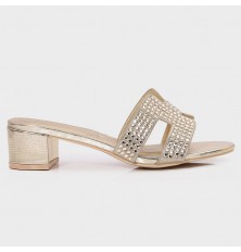 ZXQ1803 Wide-heeled sandals...