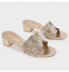 ZXQ1803 Wide-heeled sandals...