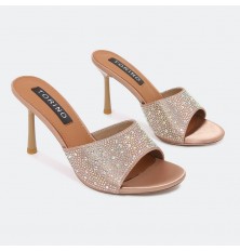 HXQ469 Thin heel slippers...