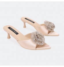 ZXQ2011 Heeled slippers...