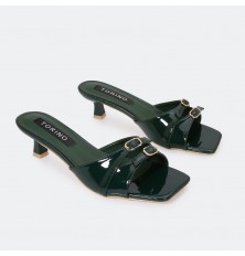 ZXQ1973 Shiny Small Heel...