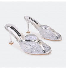 WXQ2081 Glitter Tulle Heel...