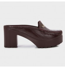 ON164  نعال كعب عريض ذو...