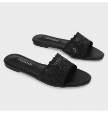 ZX3178 نعال مسطح براق ولامع