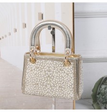 JD-95 حقيبة سهرة مزينة باللآلئ