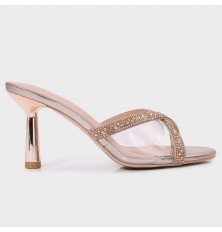 BXQ2131 Heeled slippers...