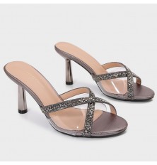 BXQ2131 Heeled slippers...