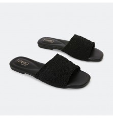 OX2660 Flat slippers with a...