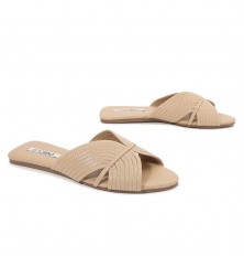 Elegant slide slippers...