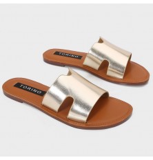 ZX2734 flat sandals with...
