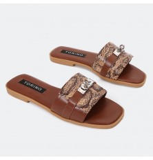 ZX2742 Square toe flat...