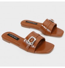 ZX2837 flat sandals with a...