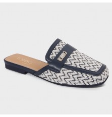 ON212  نعال مسطح مريح مغلق...