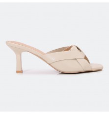 BXQ1778 Casual heel slippers