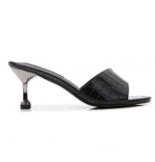 Open-toe mid-heeled...